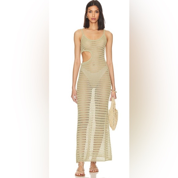 tularosa crochet dress | Dresses | Tularosa Maxi glam for good Thalassa floral Heart & Herd Red Width:C (Narrow)